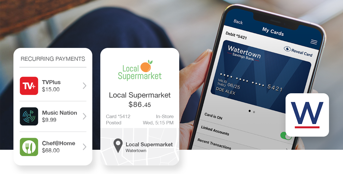 Take Control of your Mastercard® Debit Card with the Cards Feature on Mobile Banking
