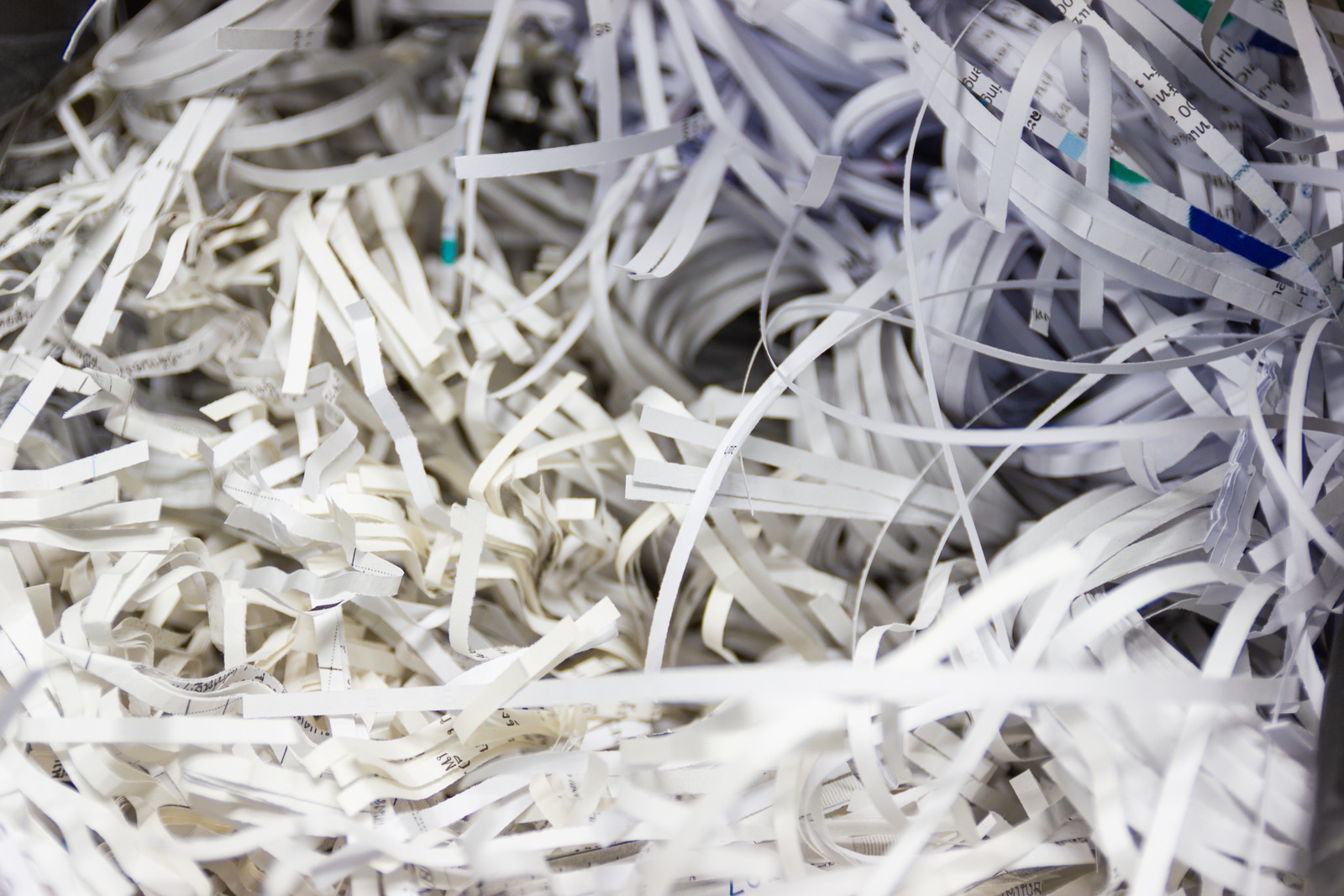 Shredded paper