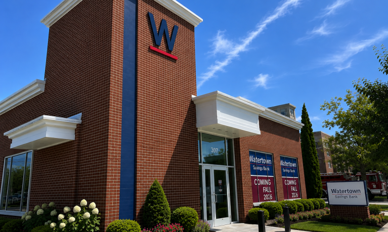 A rendering of the new Belmont Branch on 307 Trapelo Road.