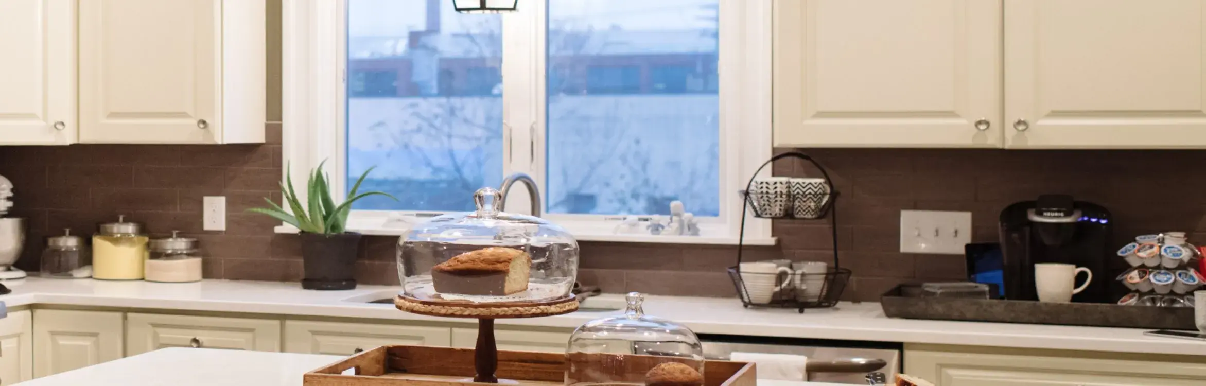 Renovated kitchen with a WSB home equity loan