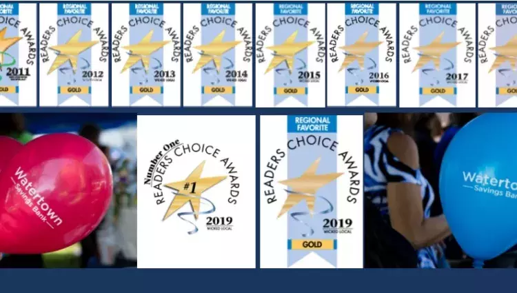 Vote in Wicked Local's Readers Choice Awards for Watertown Savings Bank