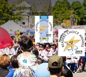 Town Day and Readers Choice Winners Banners