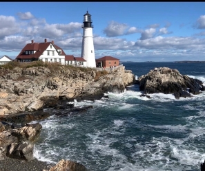 Lighthouse in Maine