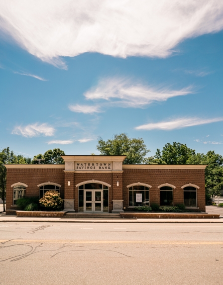 WSB's Arlington Branch Building from across the street