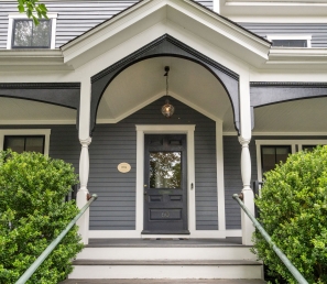 Front of a local family house in Watertown MA.