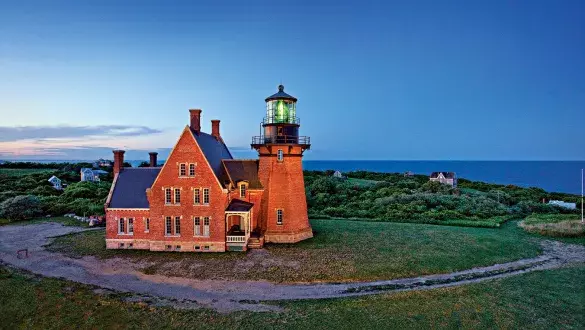 Large tower on Block Island
