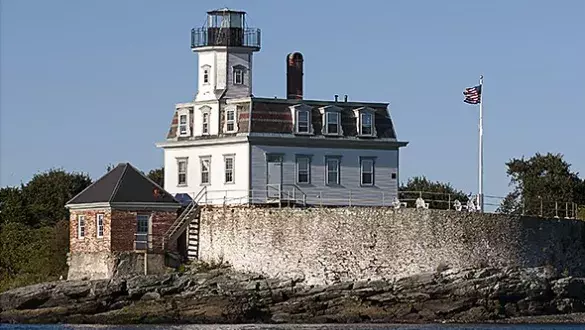 Lighthouse on Rhode Island